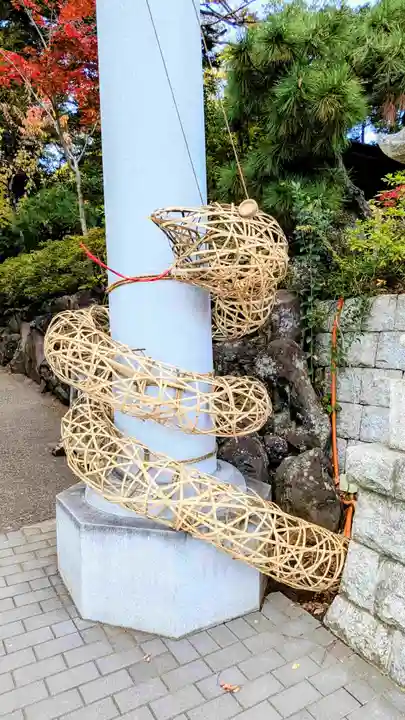検見川神社の芸術