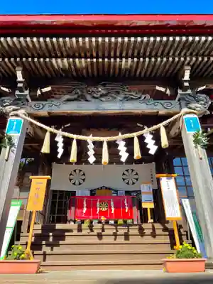 伊達神社の本殿・本堂