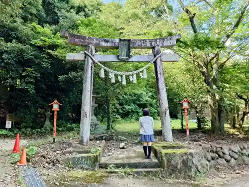 御手洗神社の鳥居