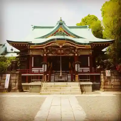 諏訪神社の本殿・本堂