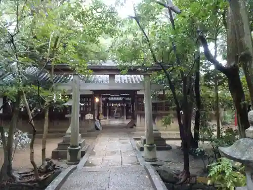 土生神社の鳥居