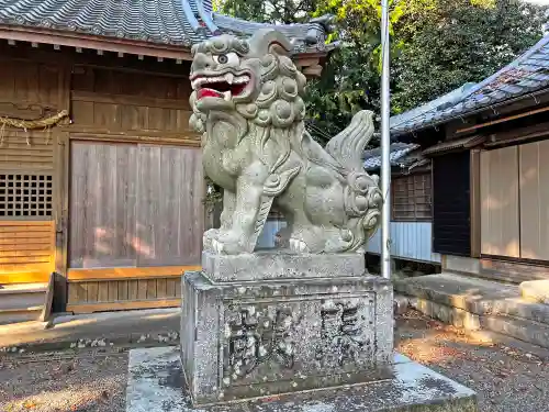 南宮御旅神社の狛犬