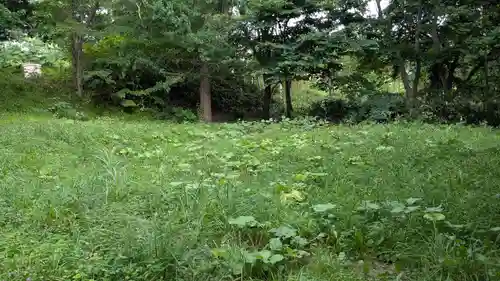 洞爺八幡神社の庭園
