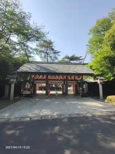 櫻木神社の山門・神門
