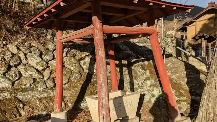 熊野神社の手水舎