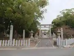 真宮神社の鳥居