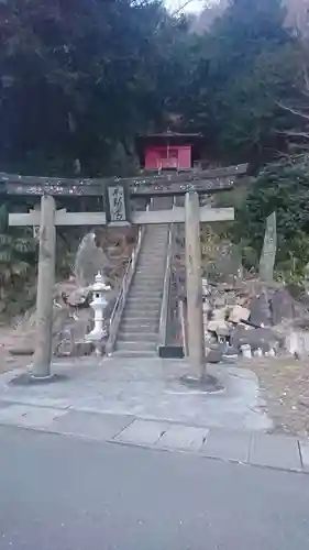 不動尊神社の鳥居