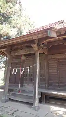 諏訪神社の本殿・本堂