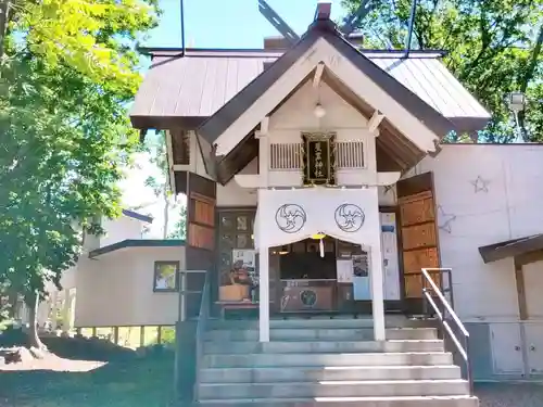 星置神社の本殿