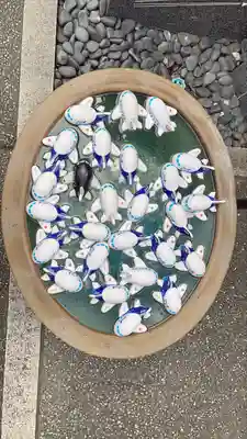 飛行神社の手水舎
