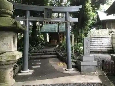 矢倉神社の鳥居