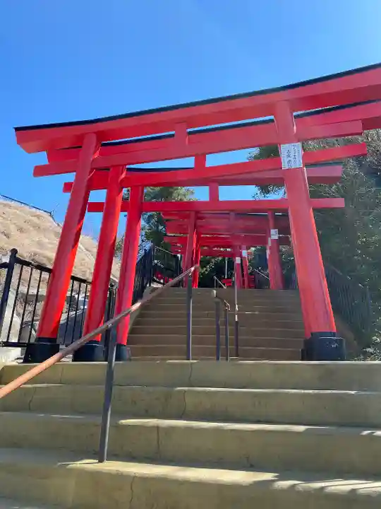 高橋稲荷神社の鳥居
