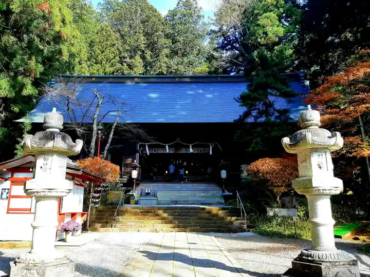 河口浅間神社の本殿・本堂