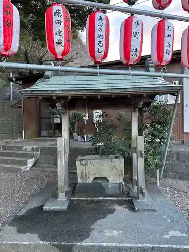手子神社の手水舎