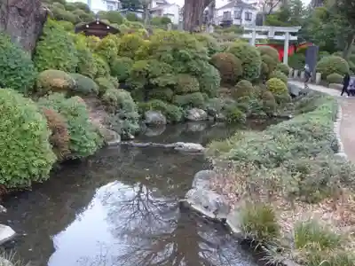 根津神社の庭園
