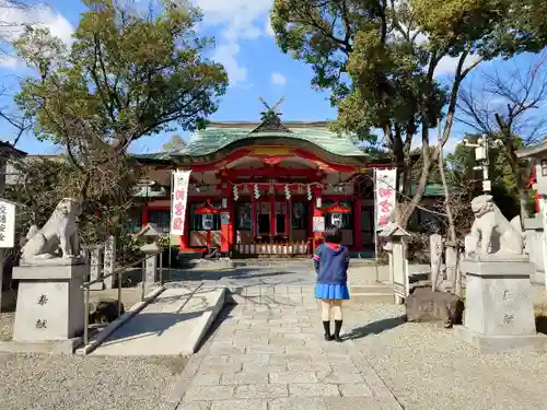 生島神社の本殿・本堂