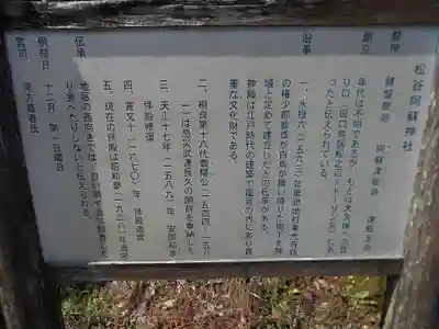 松谷阿蘇神社の歴史