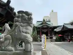 柏神社の狛犬