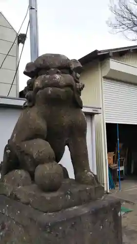 蘇我比咩神社の狛犬