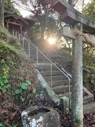 櫻田八幡宮の鳥居