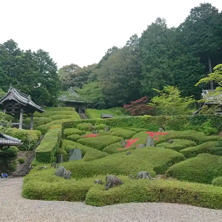林昌寺の庭園