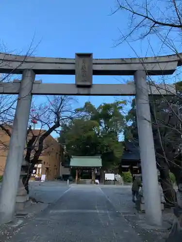 若宮八幡社の鳥居