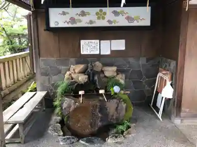 宇多須神社の手水舎