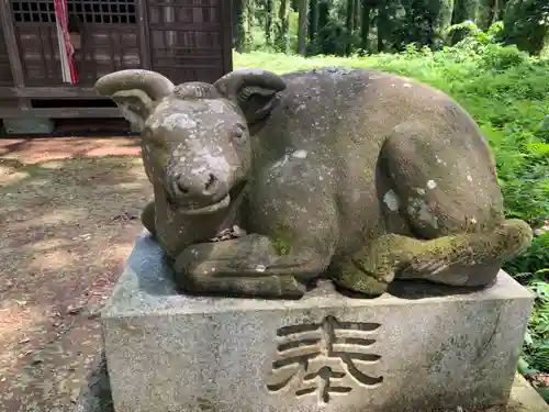 天満神社の像