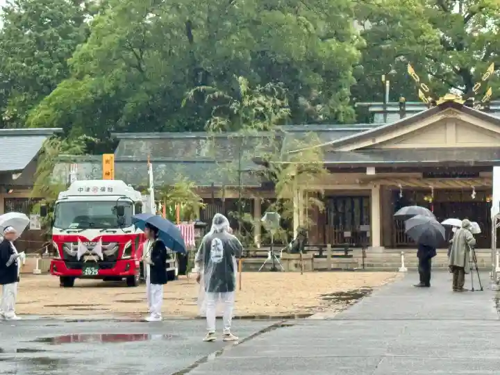 三重縣護國神社のお祭り