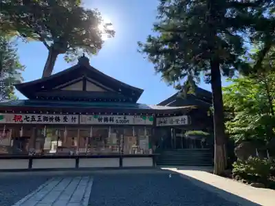 諏訪大社下社秋宮のその他建物