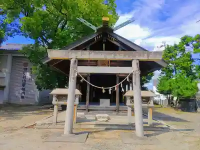 神明社(五之割神明社)の鳥居