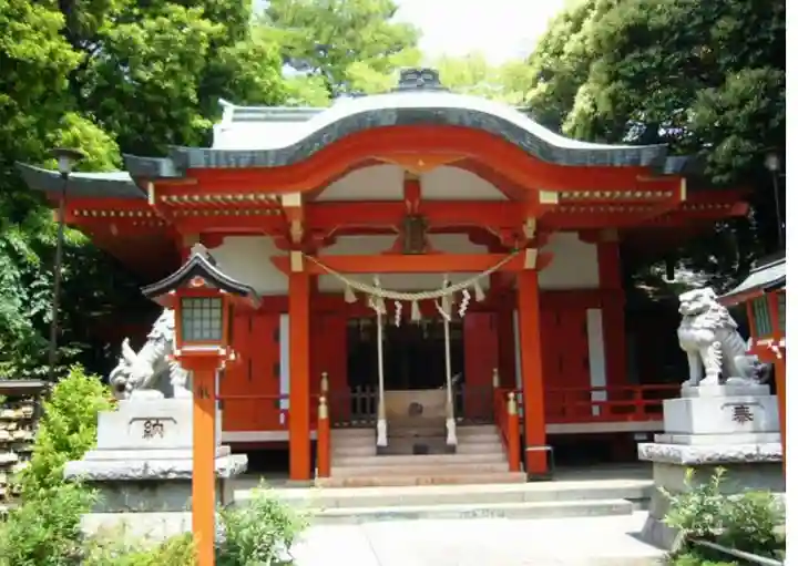 自由が丘熊野神社の本殿・本堂