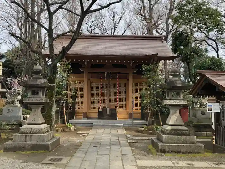 仲町氷川神社の本殿・本堂
