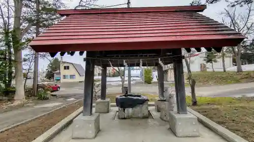 市来知神社の手水舎