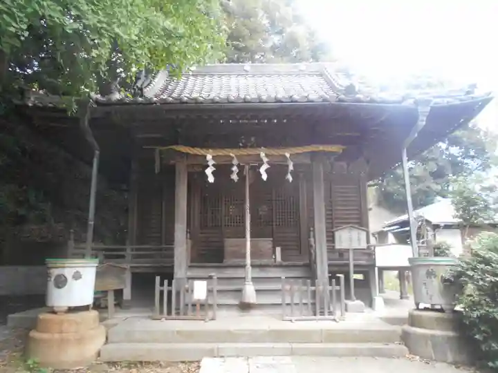 中里神社の本殿・本堂
