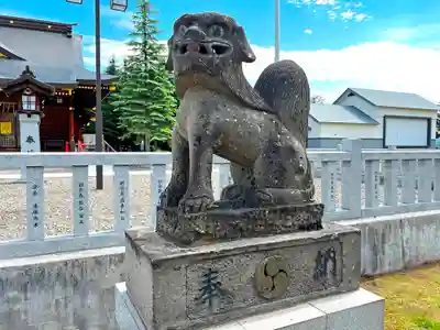 美瑛神社の狛犬