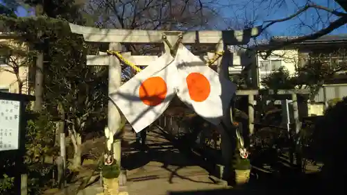 滝台八幡神社の鳥居