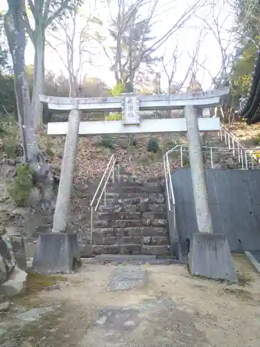 法輪寺の鳥居