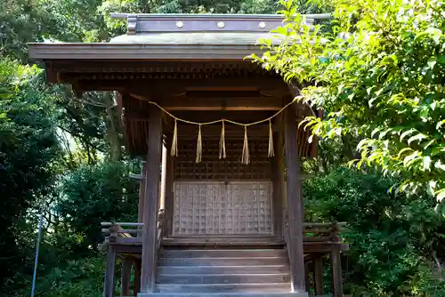 到津八幡神社の末社