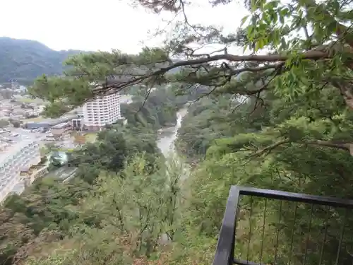 楯岩鬼怒姫神社の景色