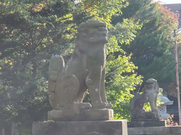 美国神社の狛犬