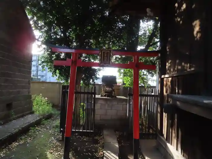 馬込八幡神社の鳥居