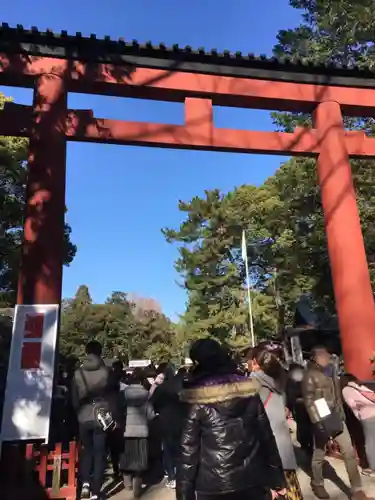 武蔵一宮氷川神社の鳥居