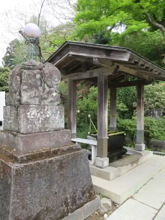 達磨寺の手水舎