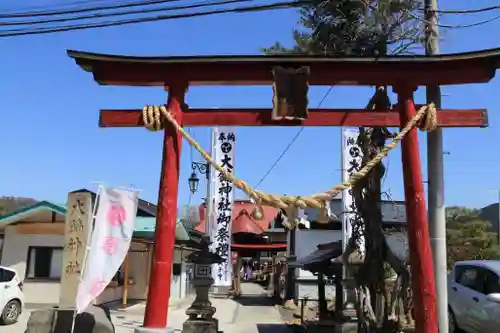 大鏑神社の鳥居