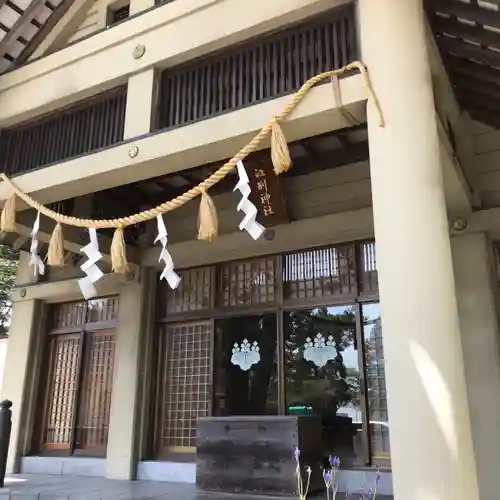 江別神社の本殿