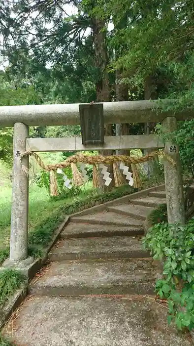 黒川神社の鳥居