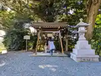 八幡神社の手水舎