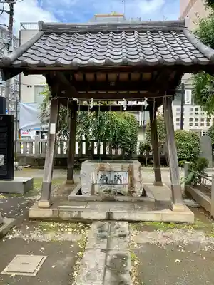 柏神社の手水舎