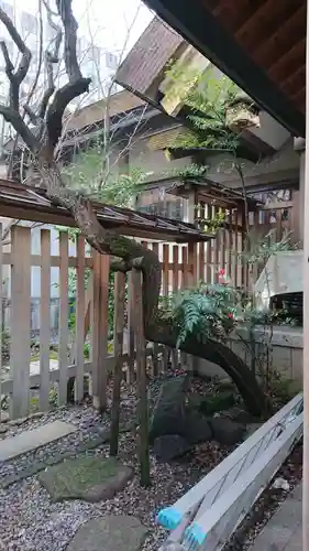 芝大神宮の庭園